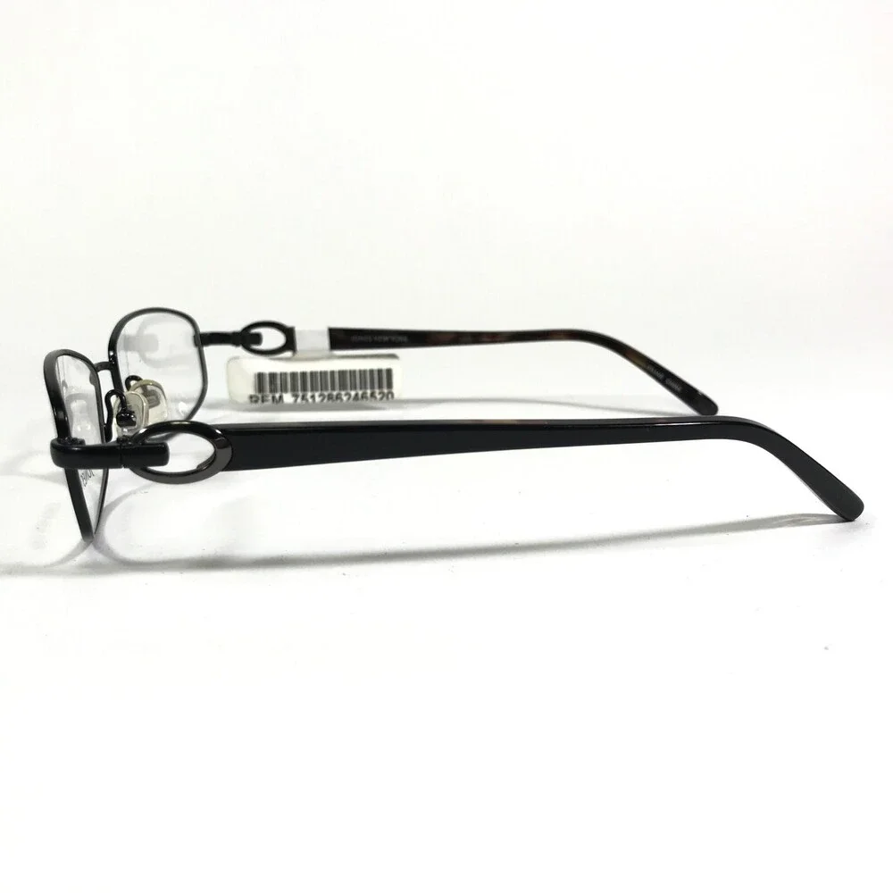 Jones New York Eyeglasses Frames J473 BLACK Round Full Rim 52-17-135